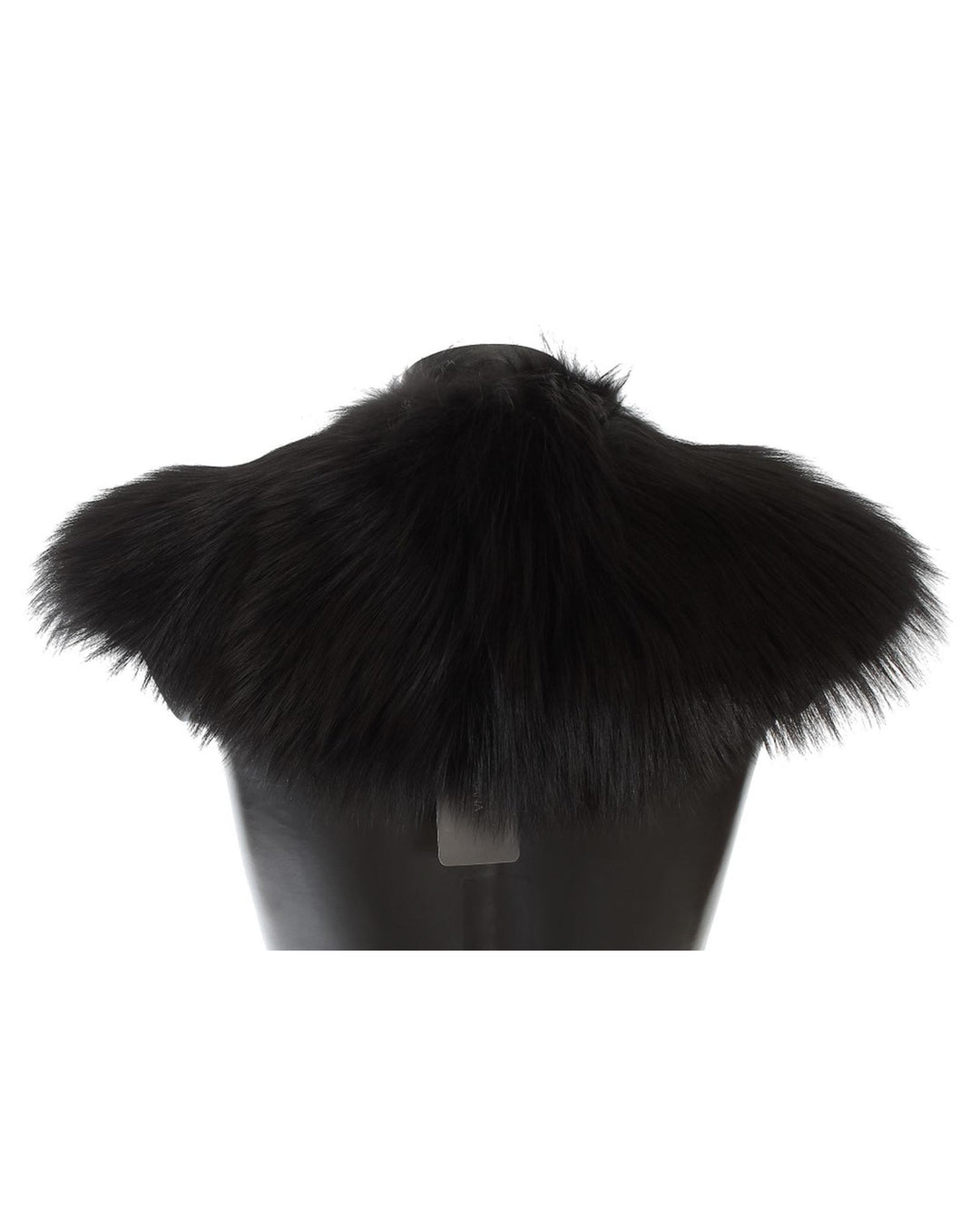 Black Fox Fur Shoulder Wrap by Dolce & Gabbana 42 IT Women