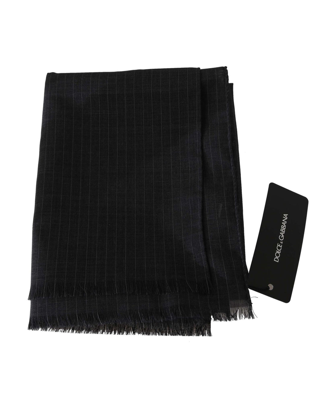 Dolce & Gabbana Mens Wool Striped Scarf One Size Men