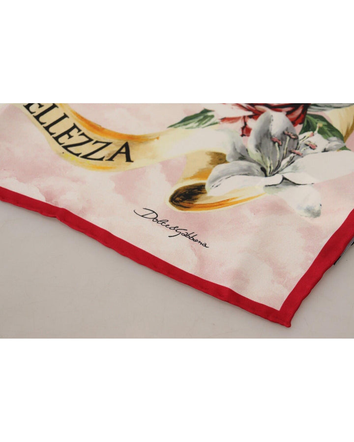 New Dolce & Gabbana Mens Silk Scarf One Size Men