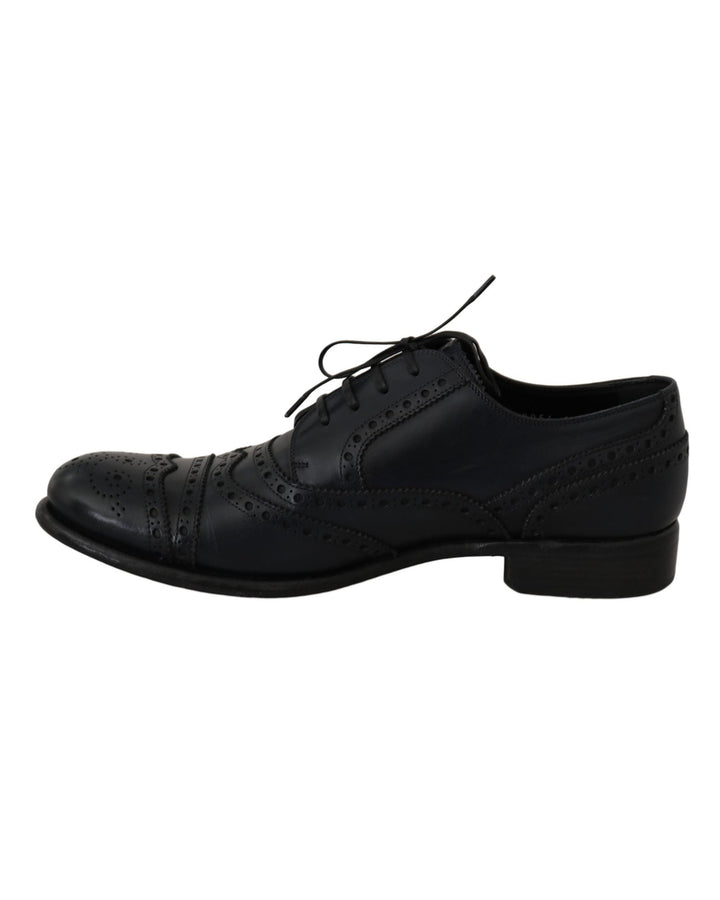 Dolce & Gabbana Mens Derby Taormina Wingtip Dress Formal Shoes 39 EU Men