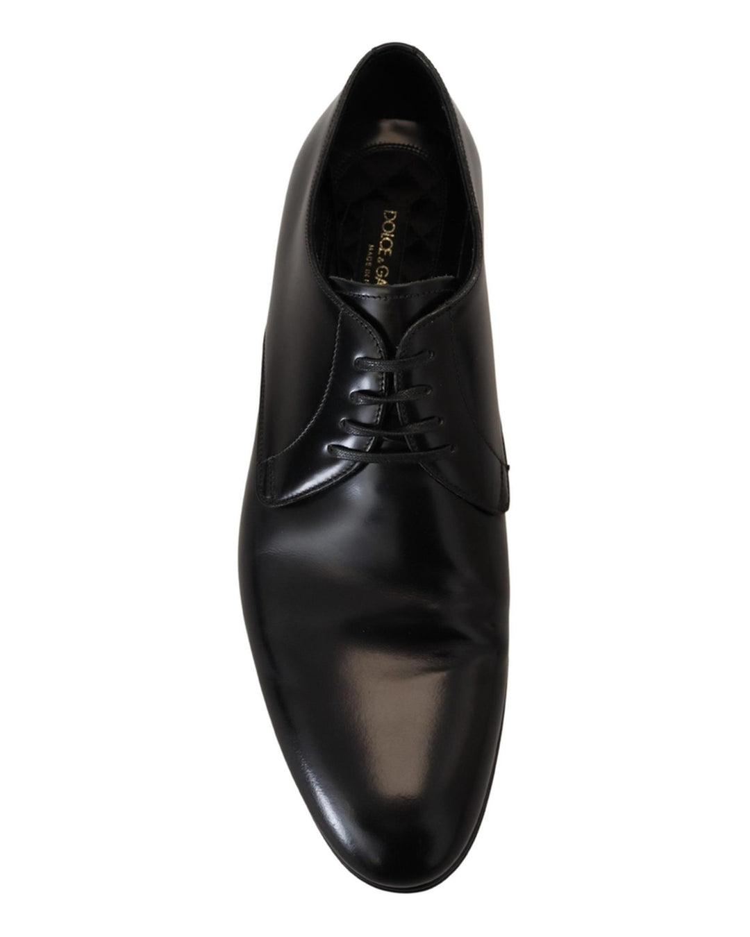 Derby Dress Formal Shoes with Leather Sole and Logo Details 42.5 EU Men