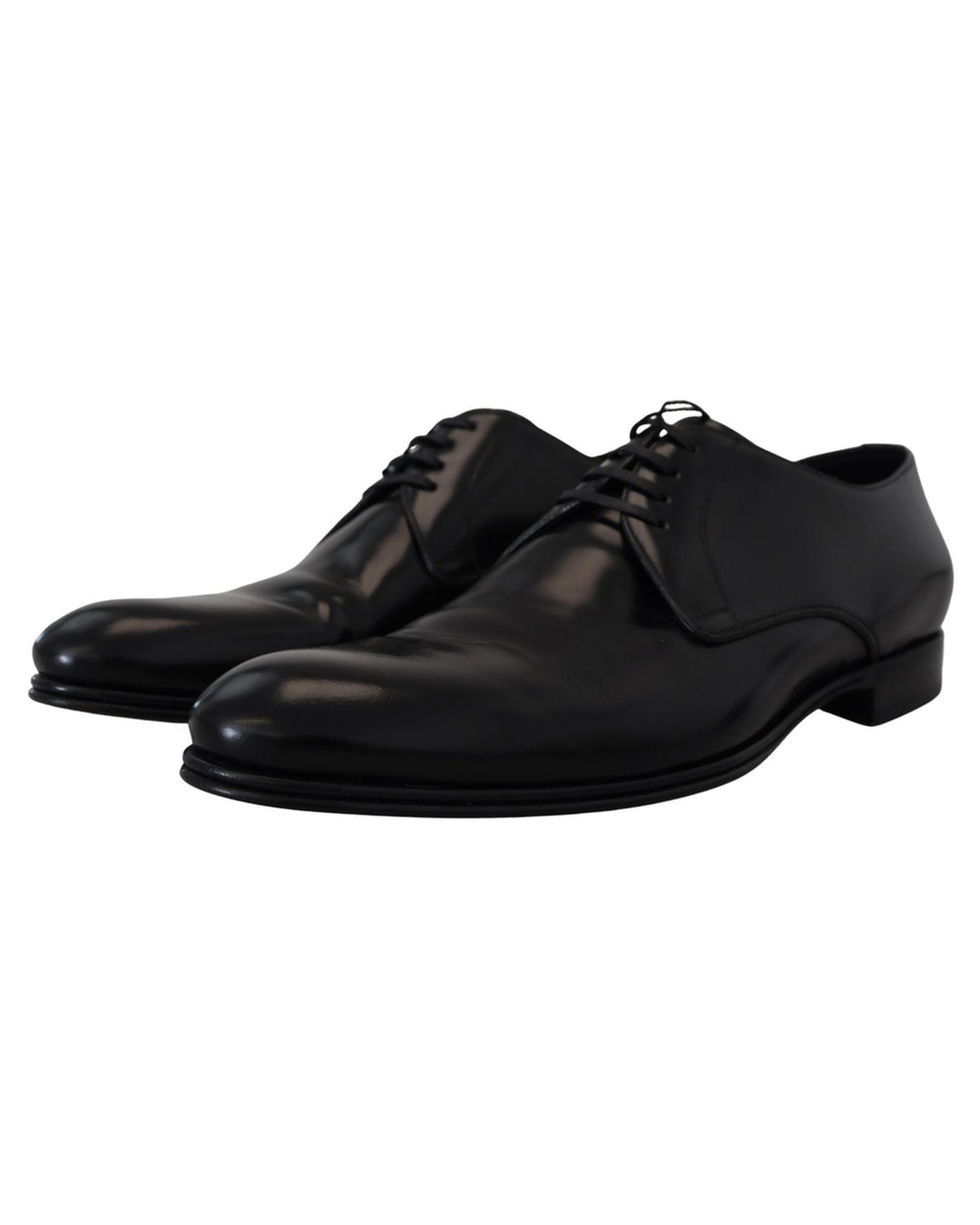 Derby Dress Formal Shoes with Leather Sole and Logo Details 42.5 EU Men