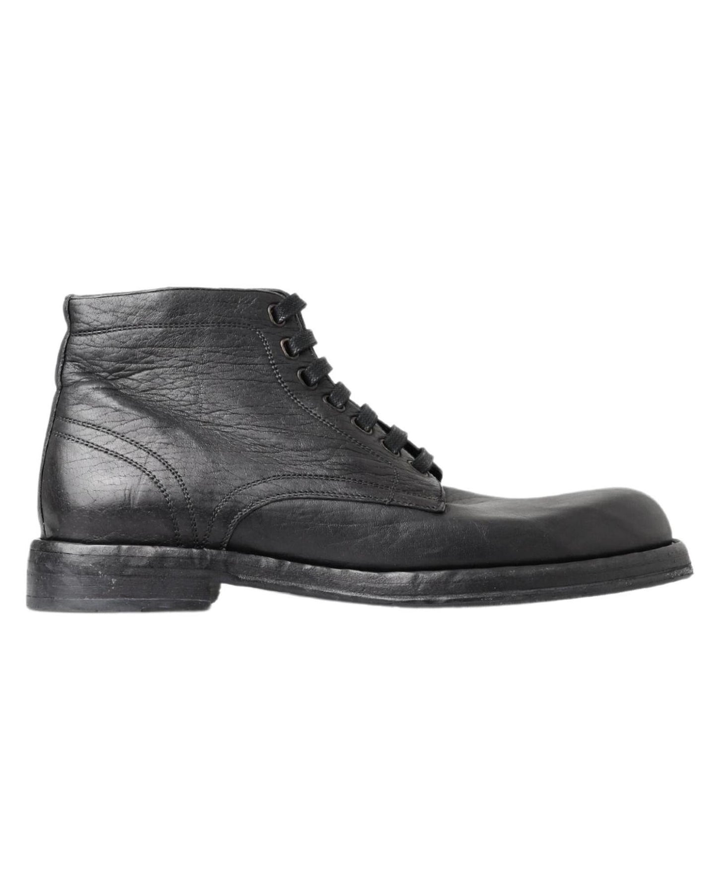 Dolce & Gabbana Mens Lace Up Boots 44 EU Men