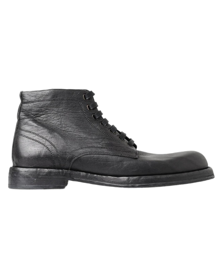 Dolce & Gabbana Mens Lace Up Boots 45 EU Men