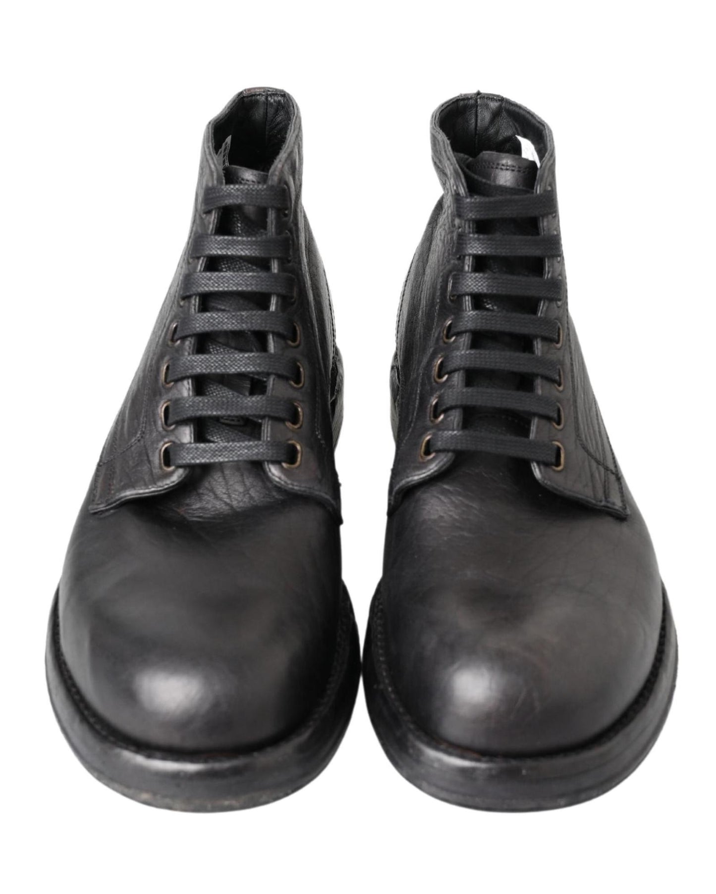 Dolce & Gabbana Mens Lace Up Boots 45 EU Men