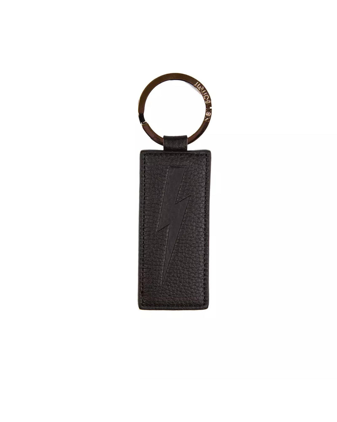 Leather Keychain One Size Men