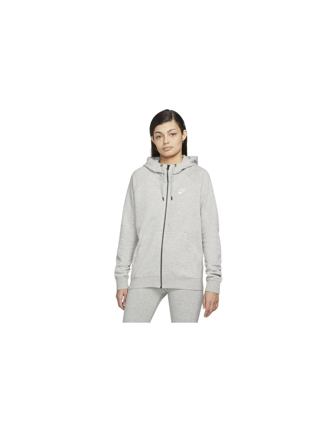 Essential Fleece Full Zip Hoodie - M