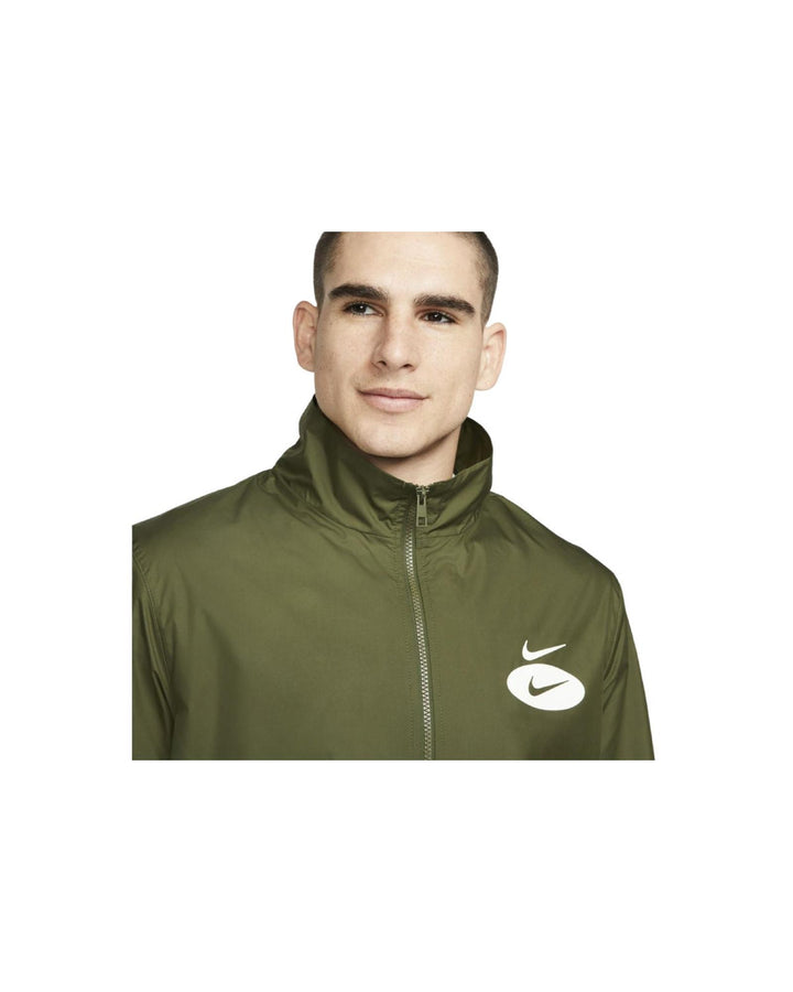 Nike Sportswear Woven Jacket with Swoosh Logo - S