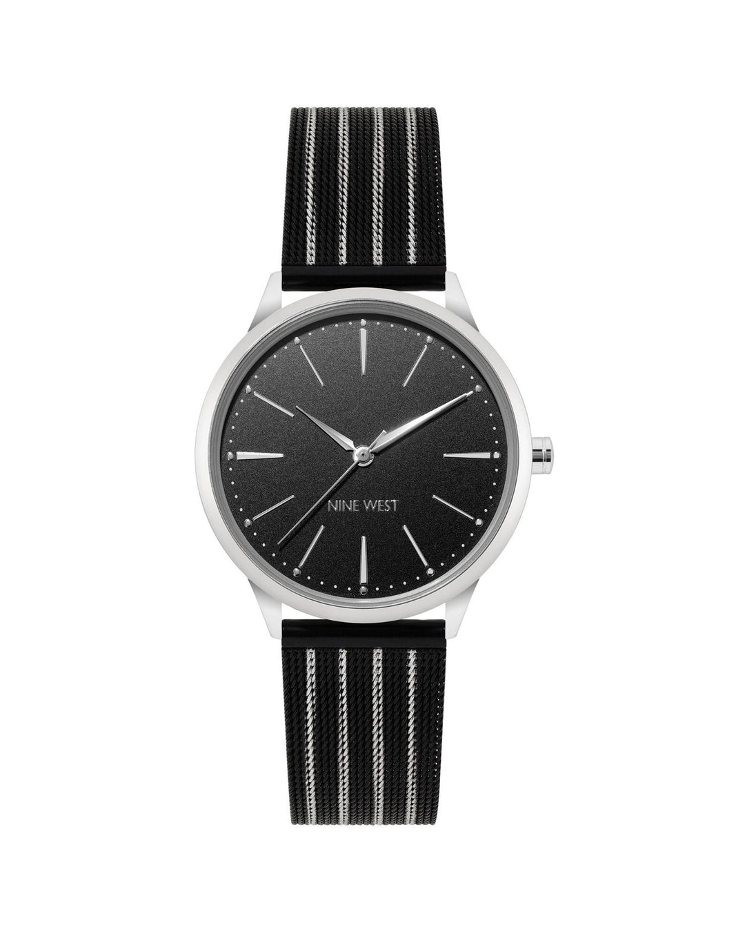 Silver Analog Fashion Watch with Quartz Movement One Size Women