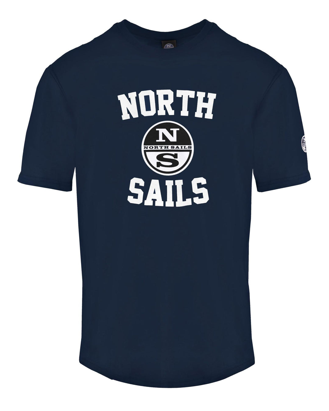 Solid Color Front Print Crewneck T-shirt by North Sails L Men