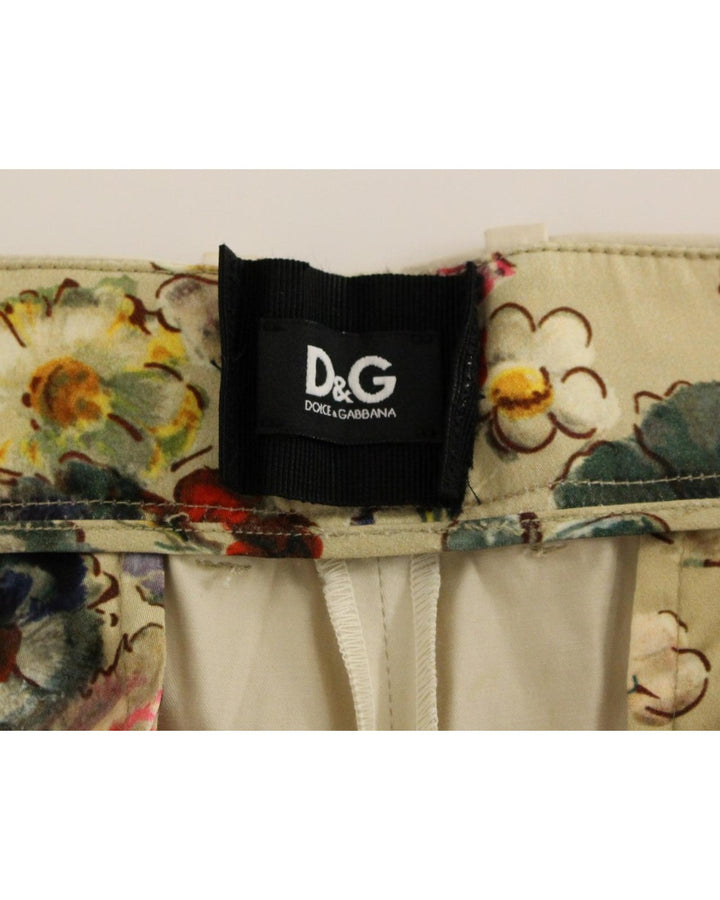 Gorgeous Dolce & Gabbana D&G Pants with Logo Details 42 IT Women