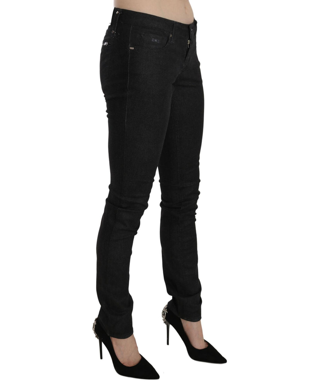 C&#8217;N&#8217;C COSTUME NATIONAL Low Waist Slim Fit Leg Skinny Jeans W26 US Women