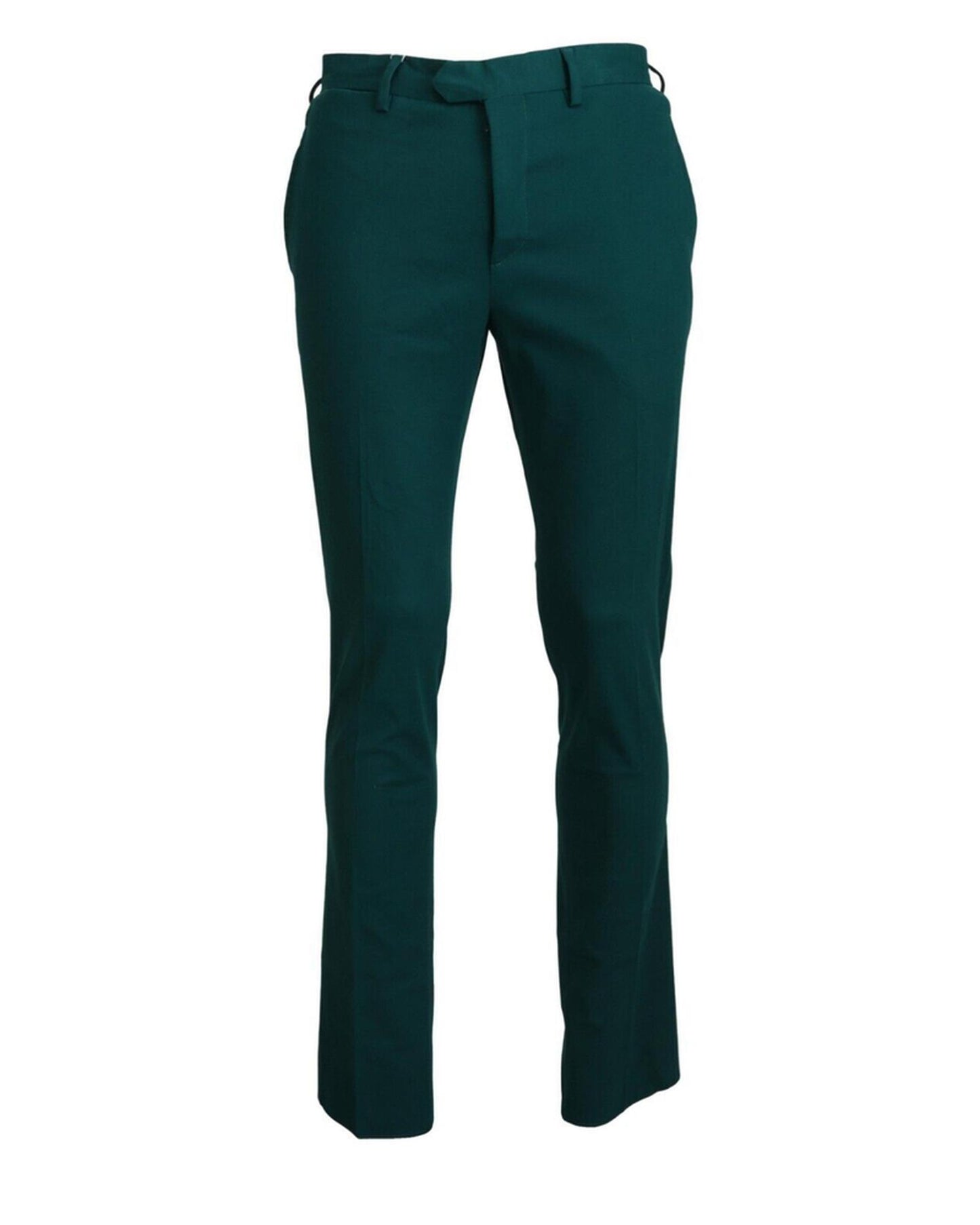 Brand New BENCIVENGA Green Cotton Pants 46 IT Men