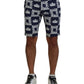 Casual Chinos Shorts with Logo Crown Print 46 IT Men