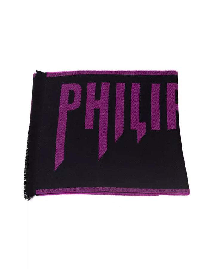 Logo Fringed Scarf One Size Men