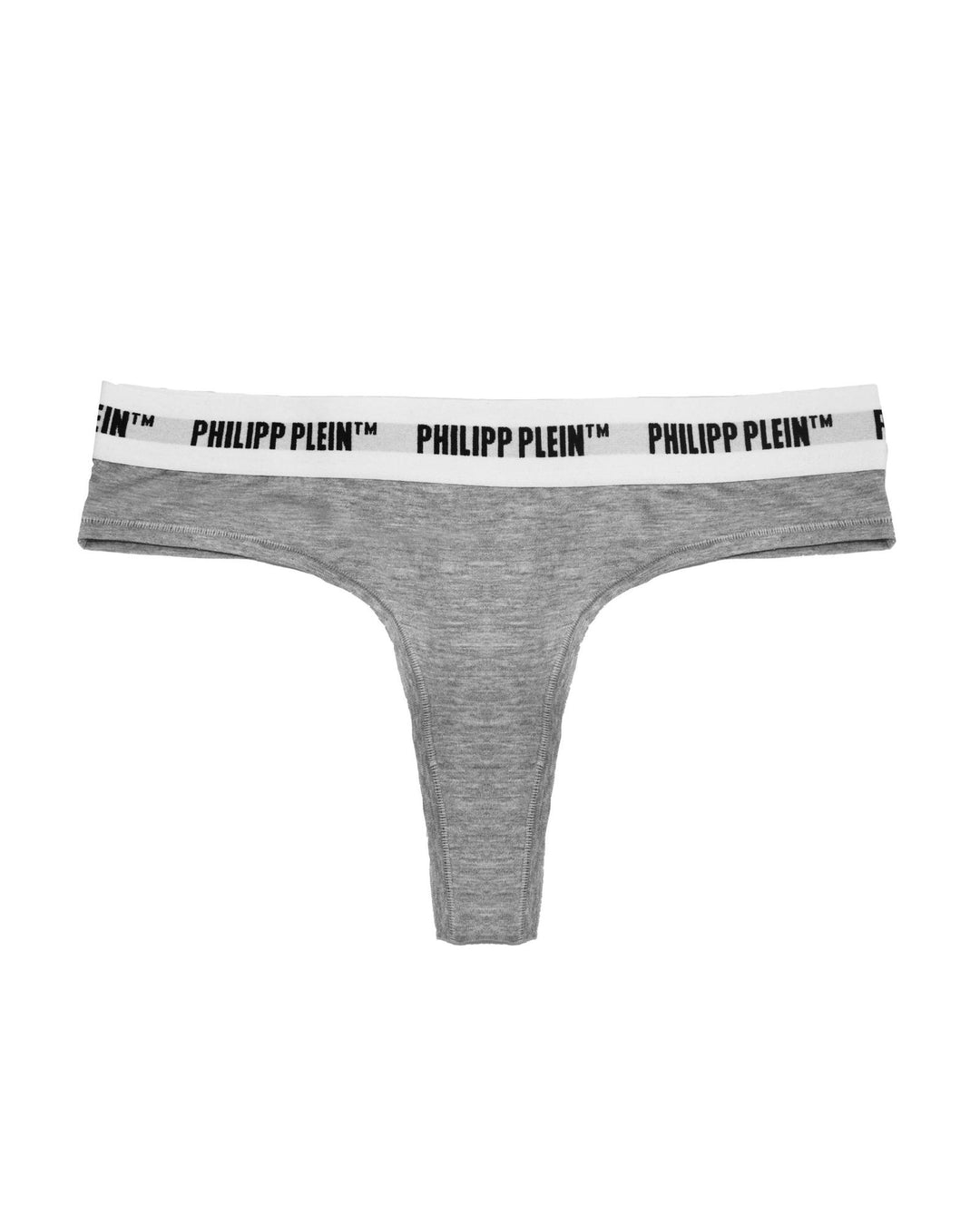 Philipp Plein Womens Thong (2-Piece Pack) with Brand Logo L Women