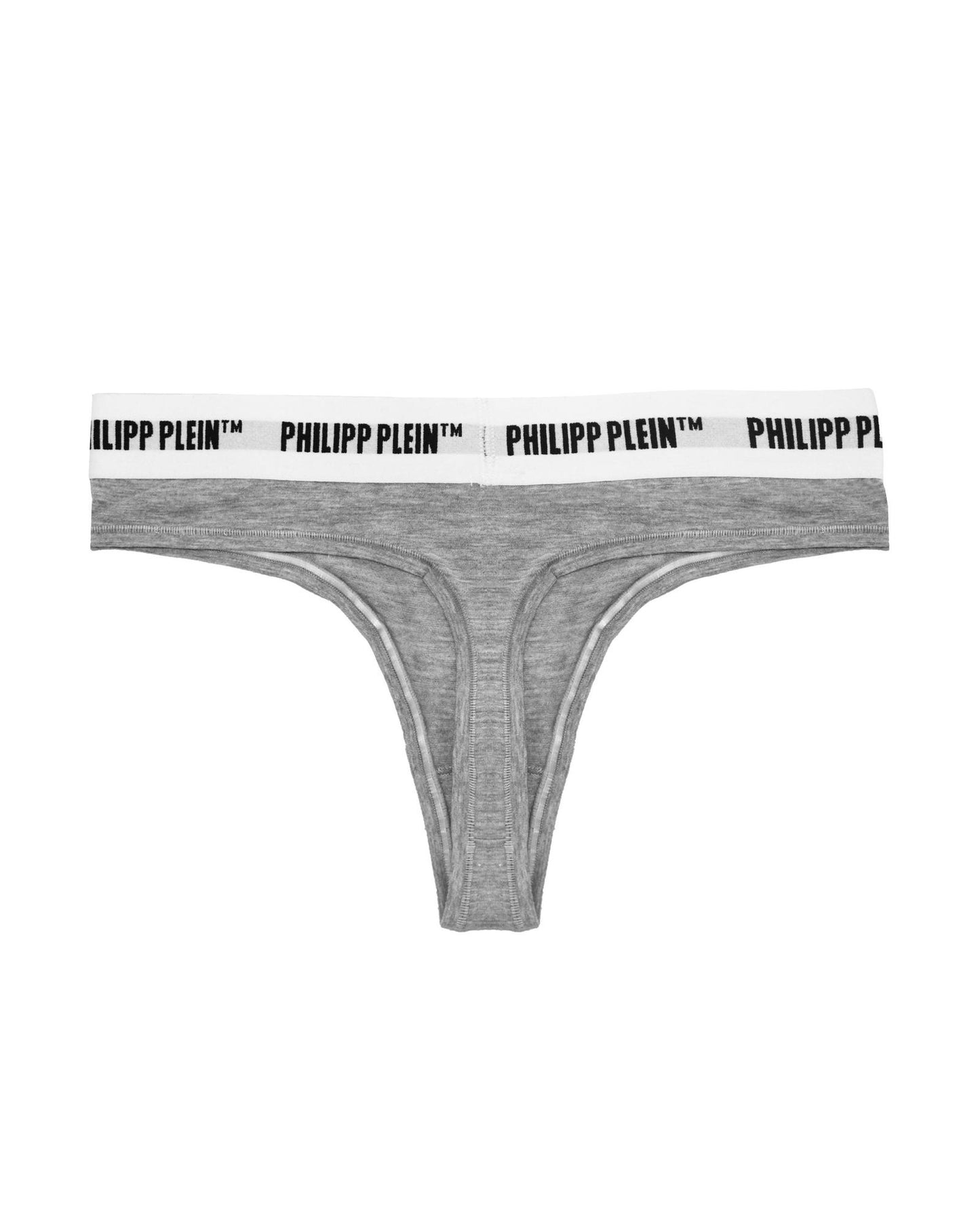 Philipp Plein Womens Thong (2-Piece Pack) with Brand Logo L Women