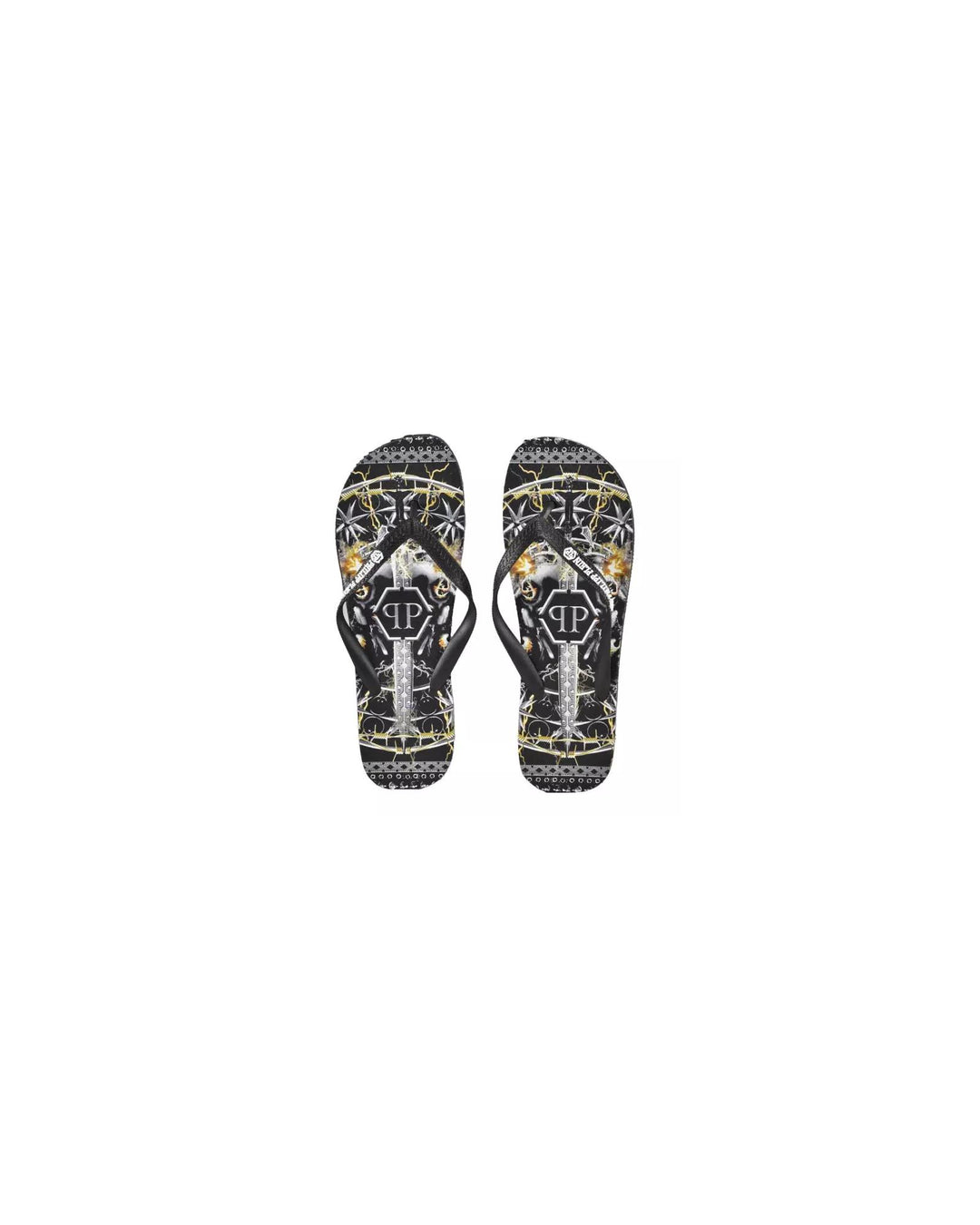 Graphic Print Womens Flip Flops 36.5 EU Women