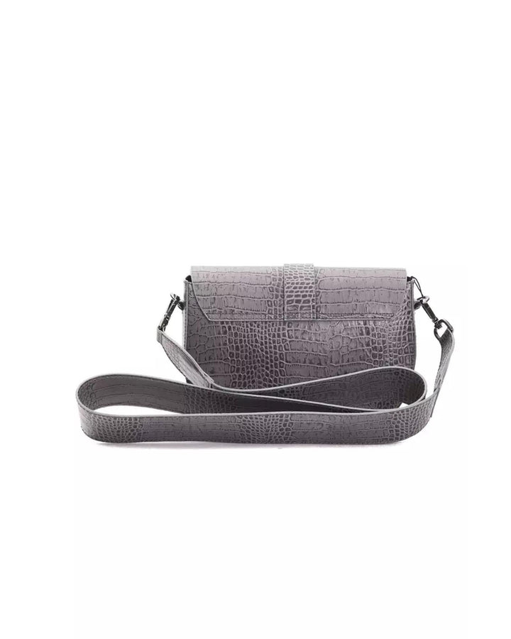 Leather Crocodile-print Crossbody Bag One Size Women