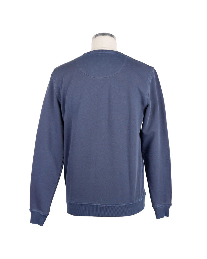 Cotton Sweatshirt with Chest Pocket L Men