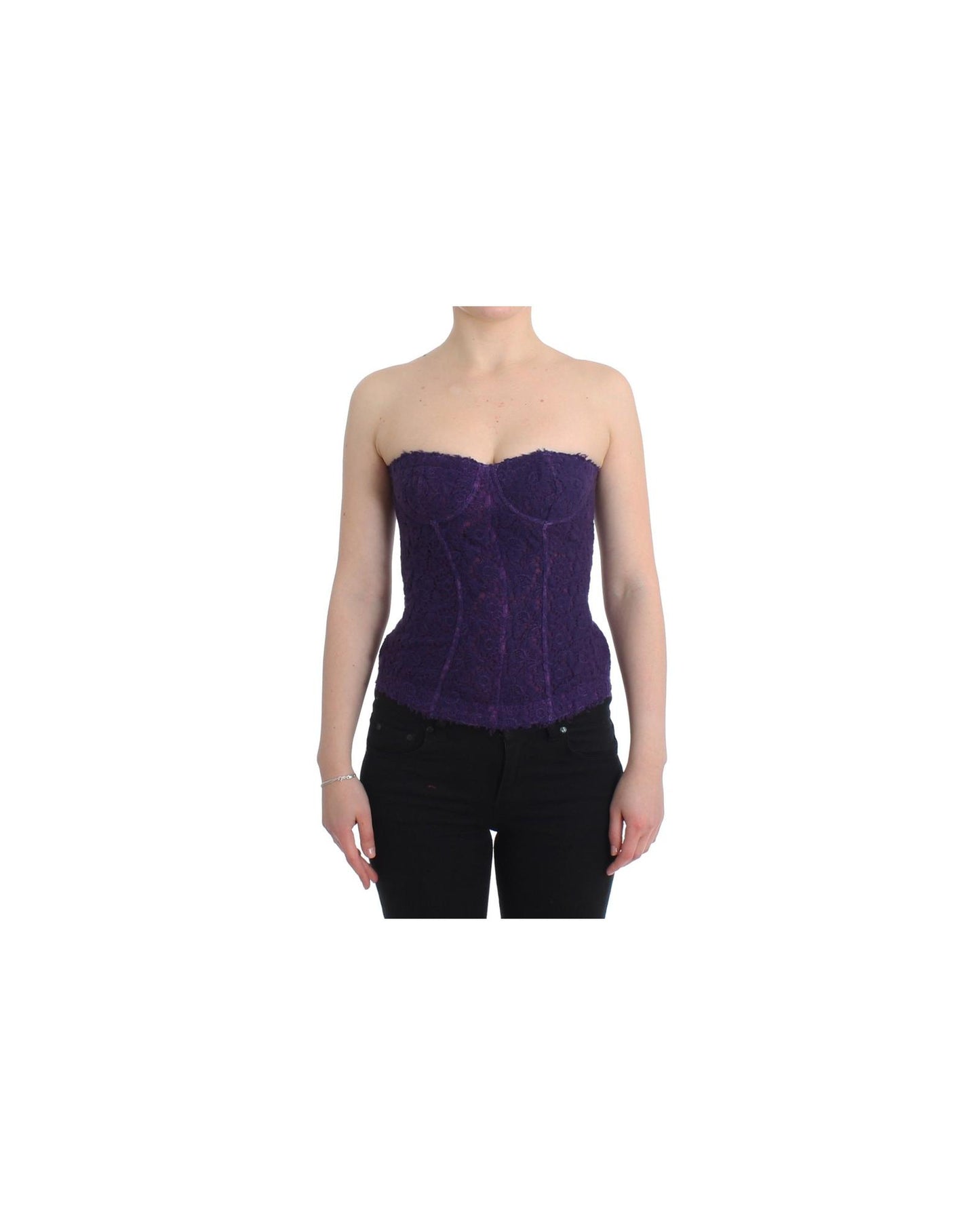 Ermanno Scervino Lace Bustier 2 IT Women