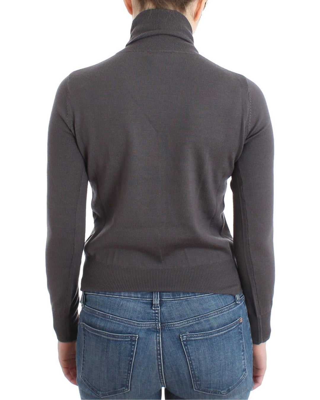 John Galliano Turtleneck Sweater with Logo Details XS Women