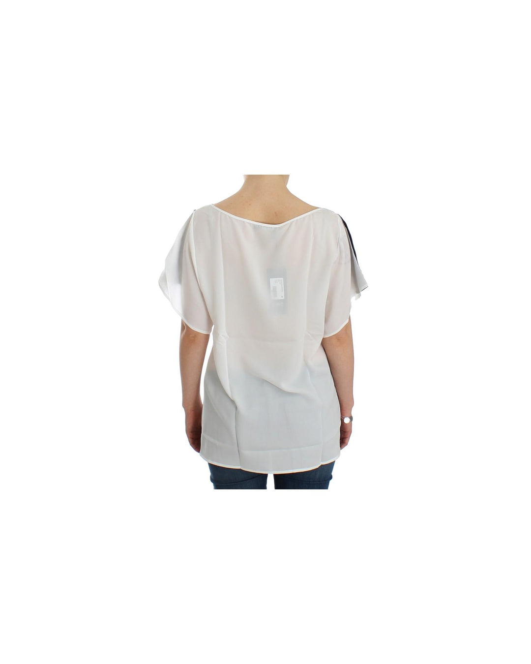 CNC Costume National V-Neck T-Shirt Blouse M Women