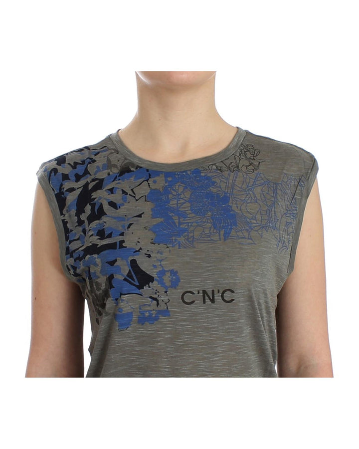 Gorgeous Authentic CNC Costume National Sleeveless T-Shirt L Women