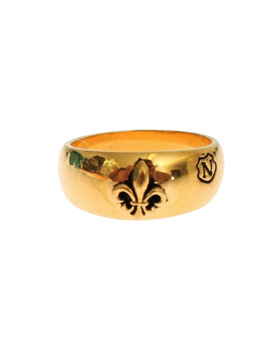 NIALAYA Gold Plated Sterling Silver Ring 63 EU Men