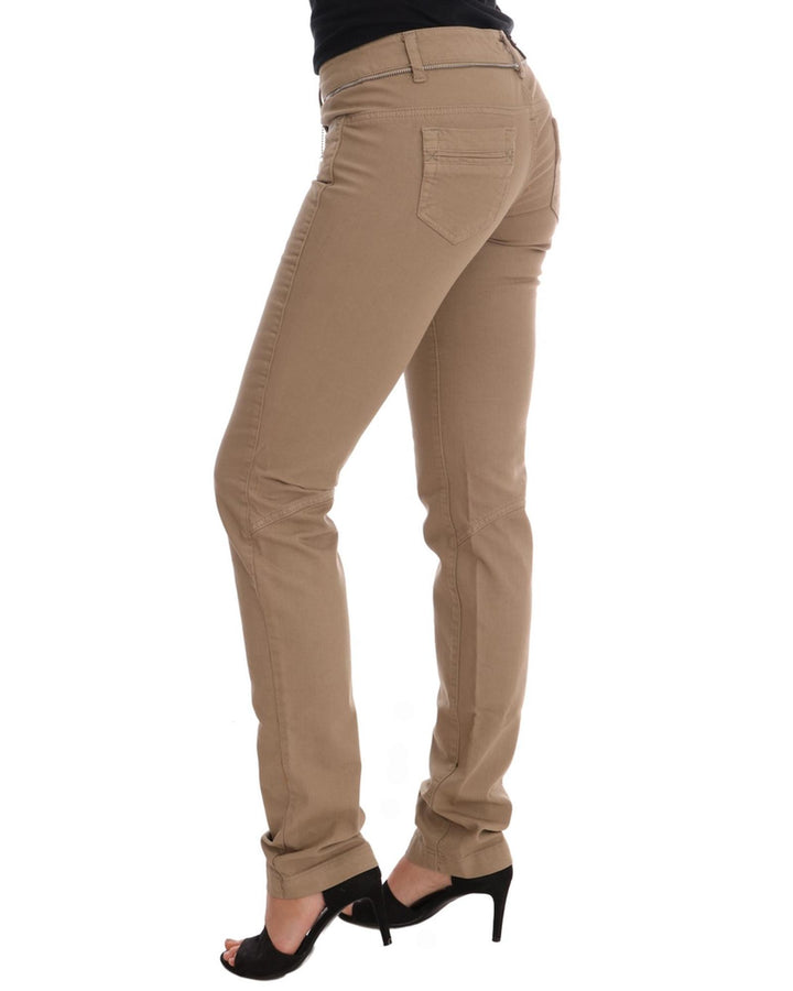 CoSTUME NATIONAL CNC Super Slim Fit Beige Jeans W26 US Women