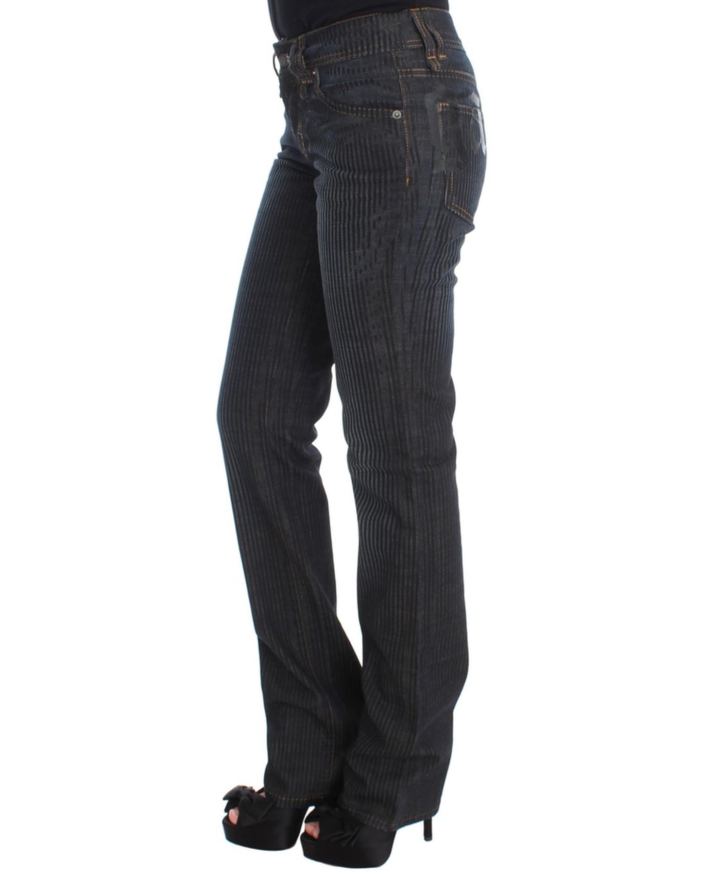 Brand New JOHN GALLIANO Slim Fit Bootcut Jeans W25 US Women