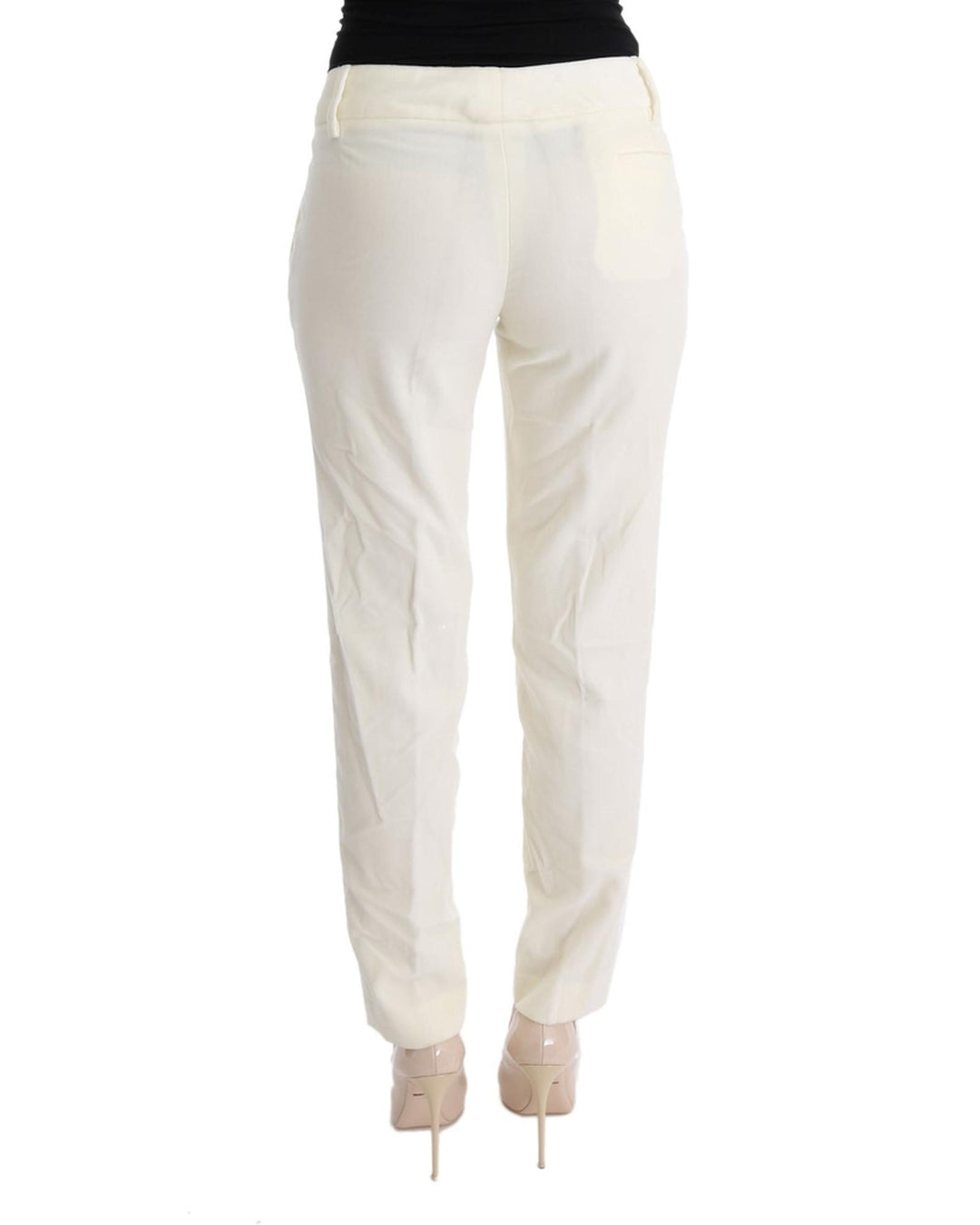 Brand New Ermanno Scervino Regular Fit Pants 44 IT Women