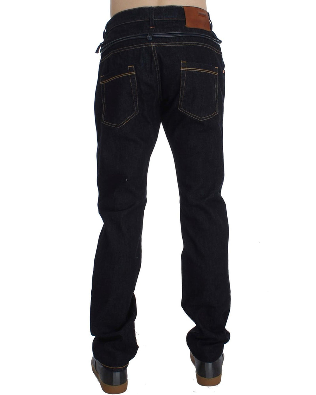 ACHT Regular Straight Fit Mens Jeans - Blue W34 US Men