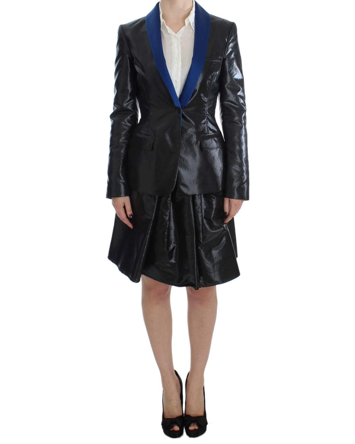 EXTE Two-Piece Skirt Suit with Logo Details 42 IT Women