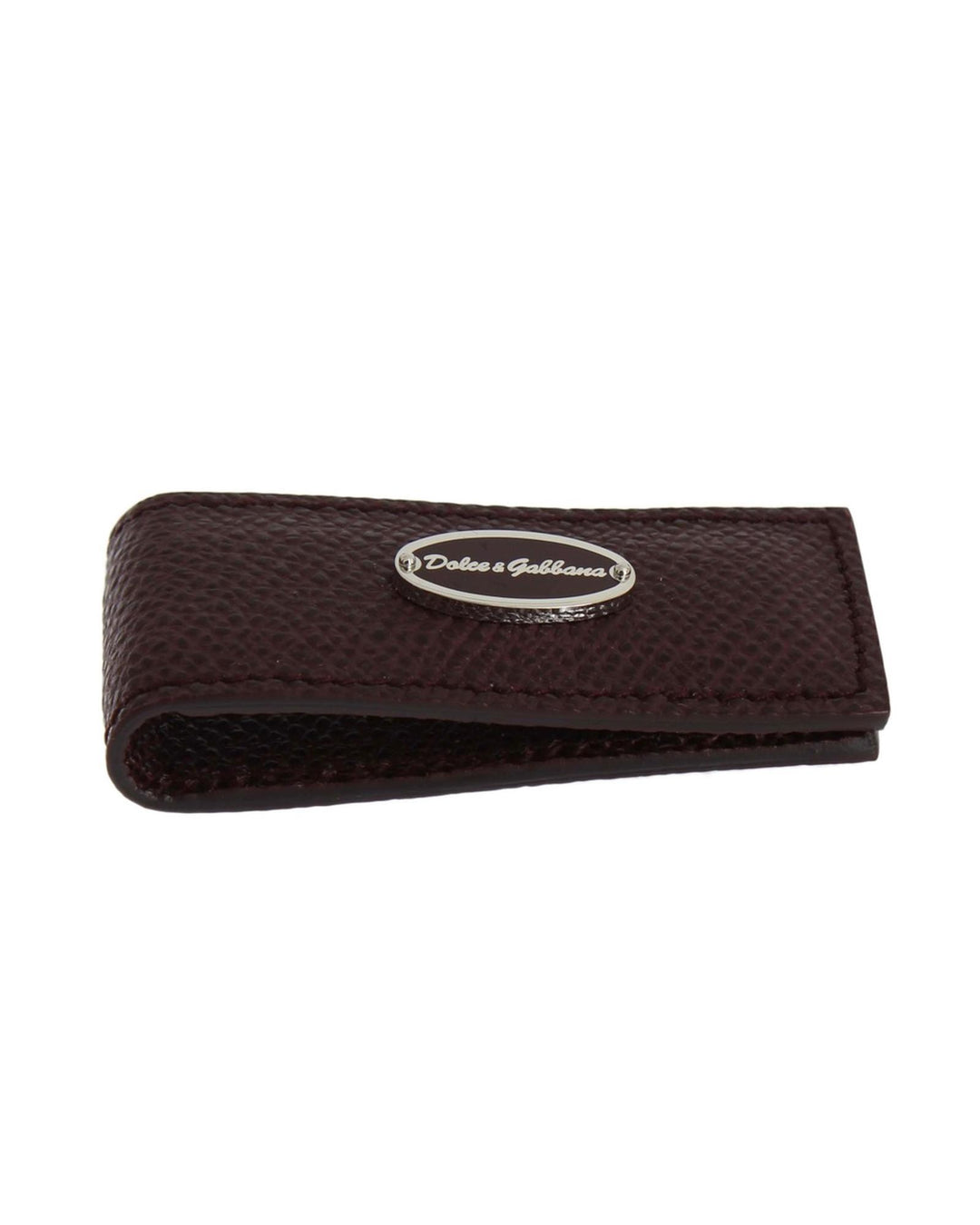 Luxury Leather Money Bar Clip One Size Men