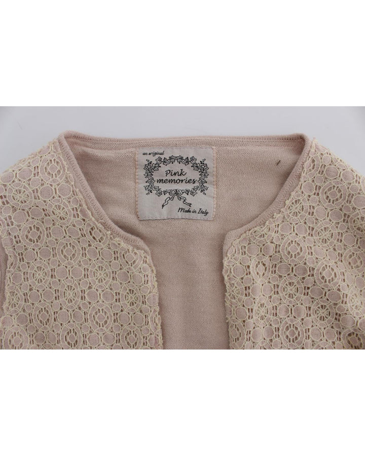 PINK MEMORIES Wrap Sweater 42 IT Women