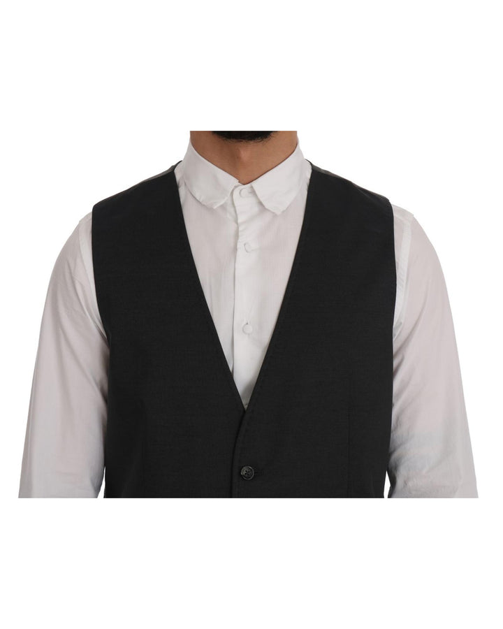 Dolce & Gabbana STFF Single Breasted Vest Waistcoat 52 IT Men