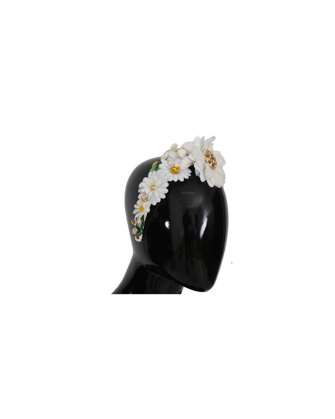 Stunning Dolce & Gabbana Margherite Crystal Headband One Size Women