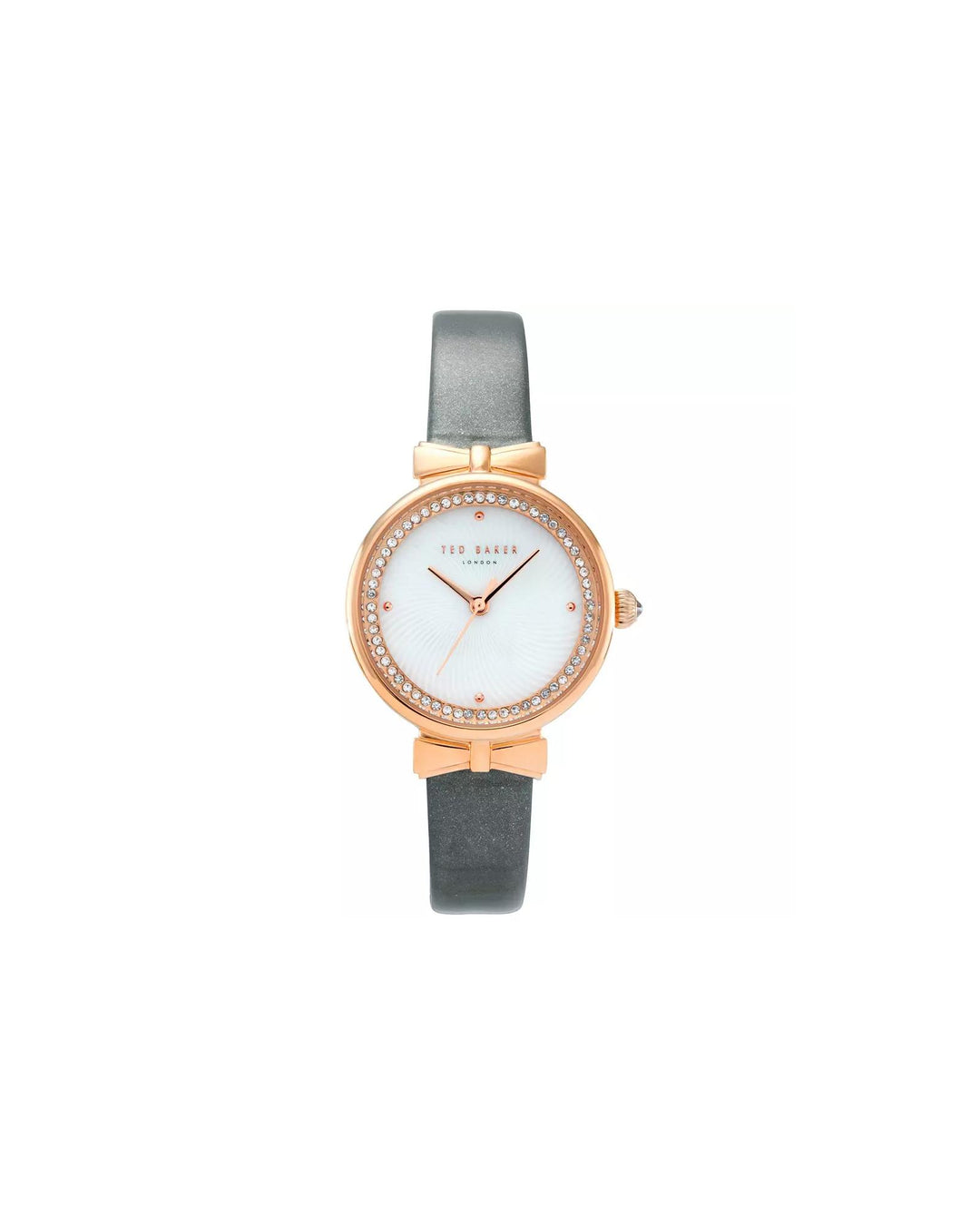 Rose Gold Analog Fashion Watch with Rhine Stone Facing One Size Women