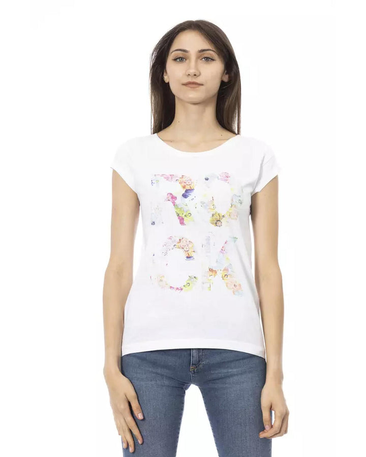 Printed Short Sleeve T-shirt M Women