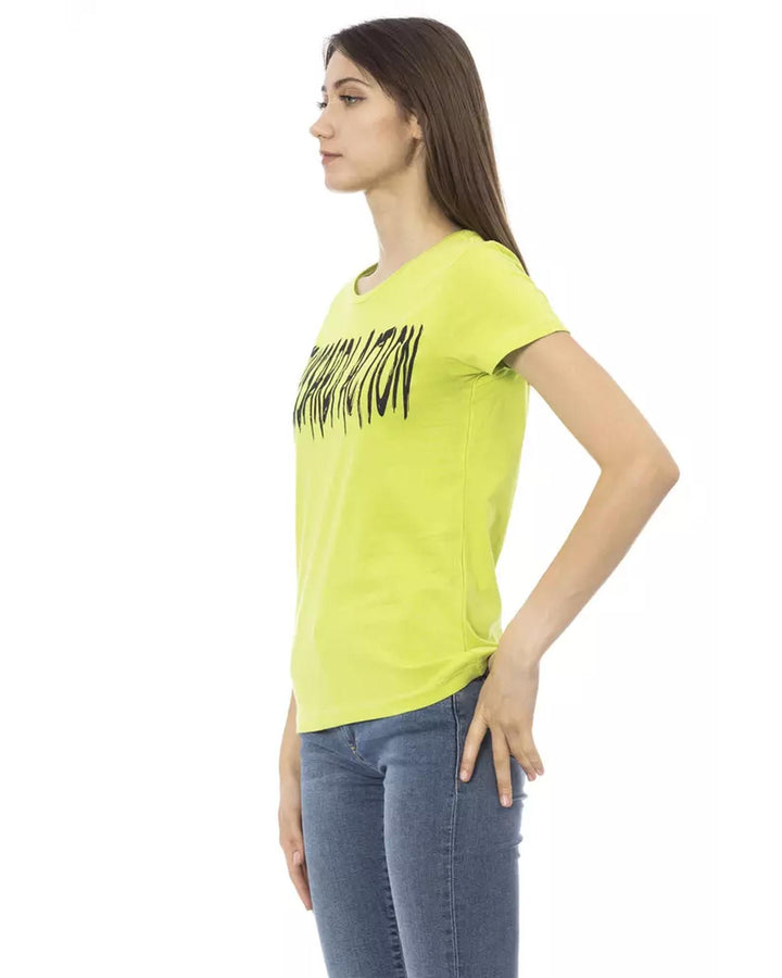 Short Sleeve T-shirt with Front Print M Women