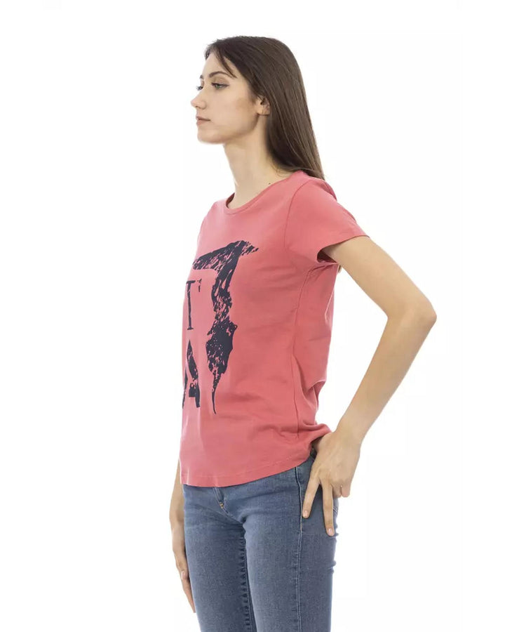 Graphic Print Short Sleeve T-shirt S Women