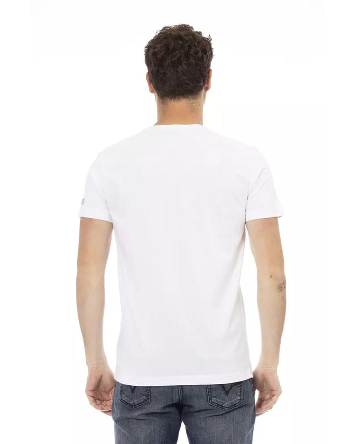 Short Sleeve T-shirt with Front Print L Men