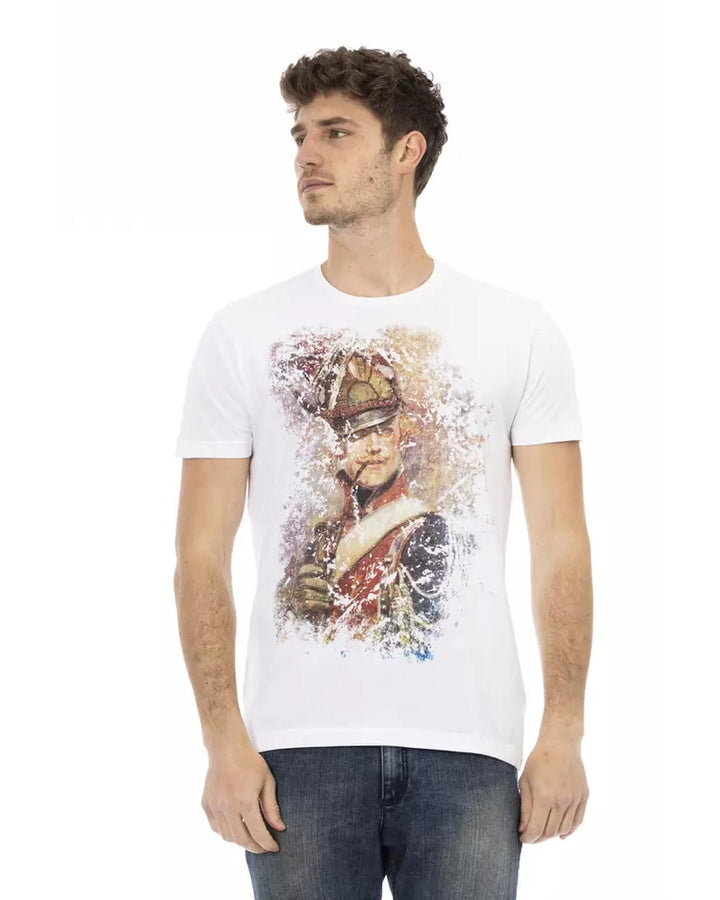 Short Sleeve T-shirt with Front Print M Men