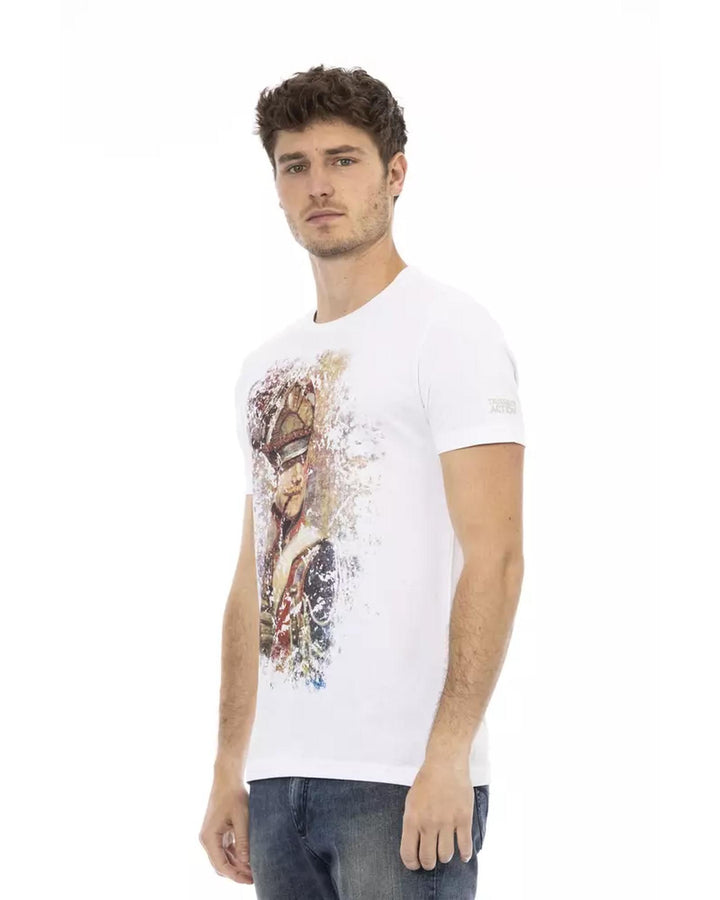 Short Sleeve T-shirt with Front Print M Men