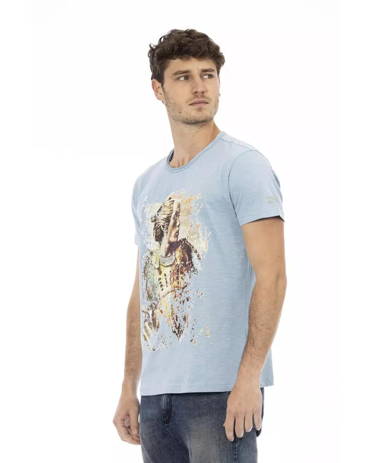 Short Sleeve T-shirt with Front Print M Men