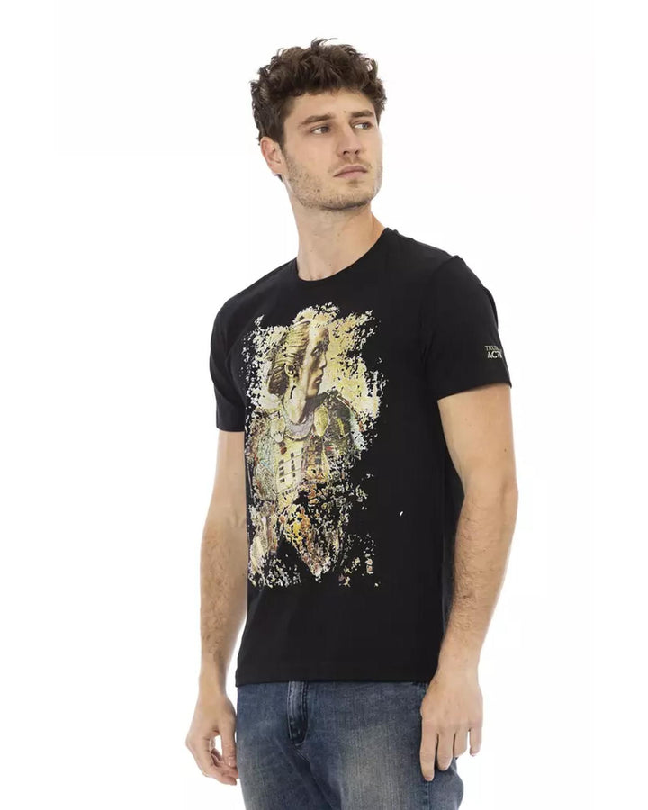 Graphic Print Short Sleeve T-shirt 3XL Men