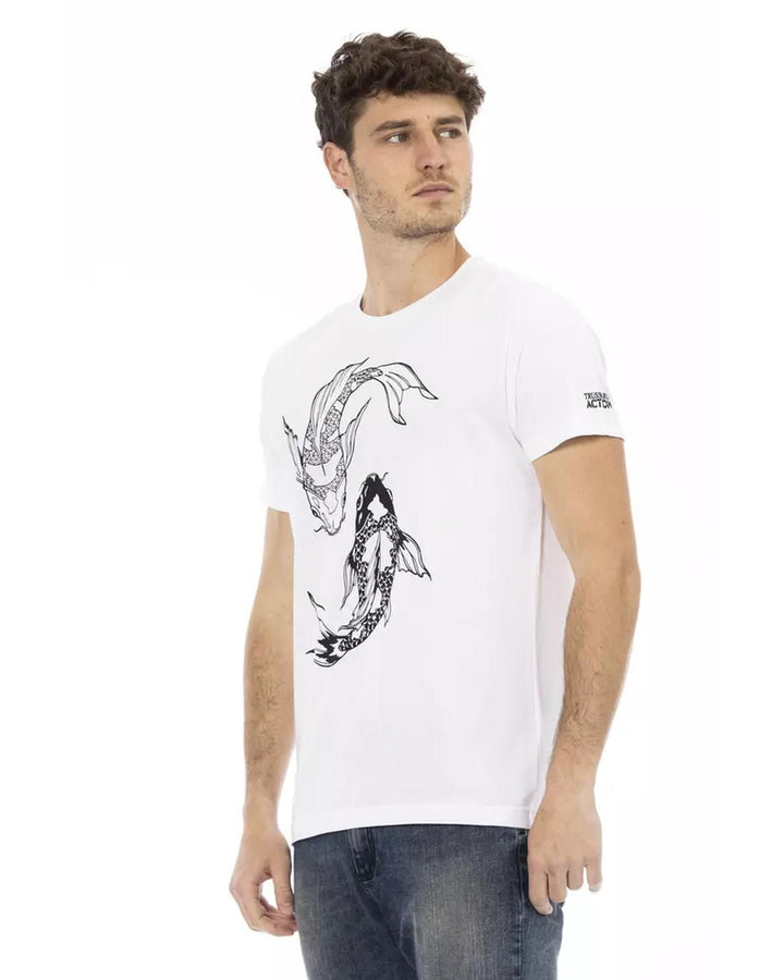 Short Sleeve T-shirt with Front Print M Men