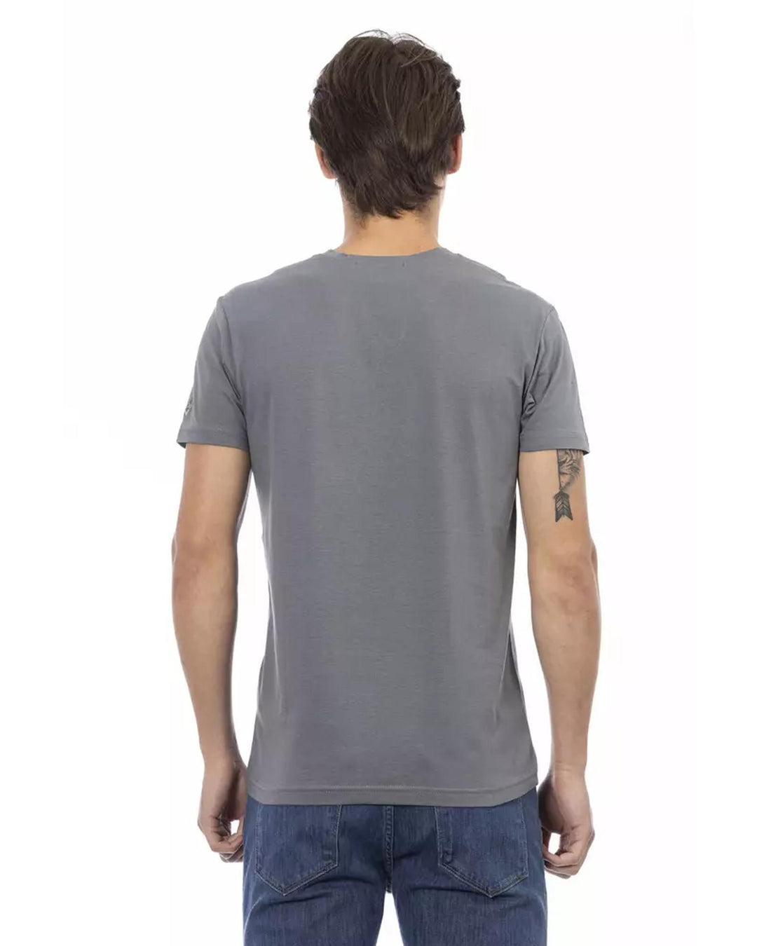 Short Sleeve T-shirt With V-neck S Men