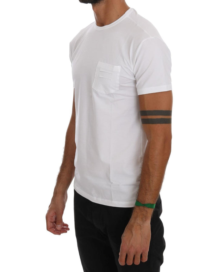 Stunning Logo Detail White T-Shirt by Daniele Alessandrini 2XL Men